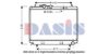 AKS DASIS 360190N Radiator, engine cooling